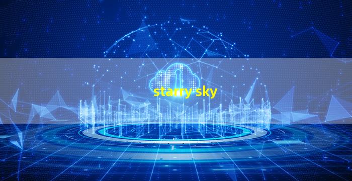starry sky